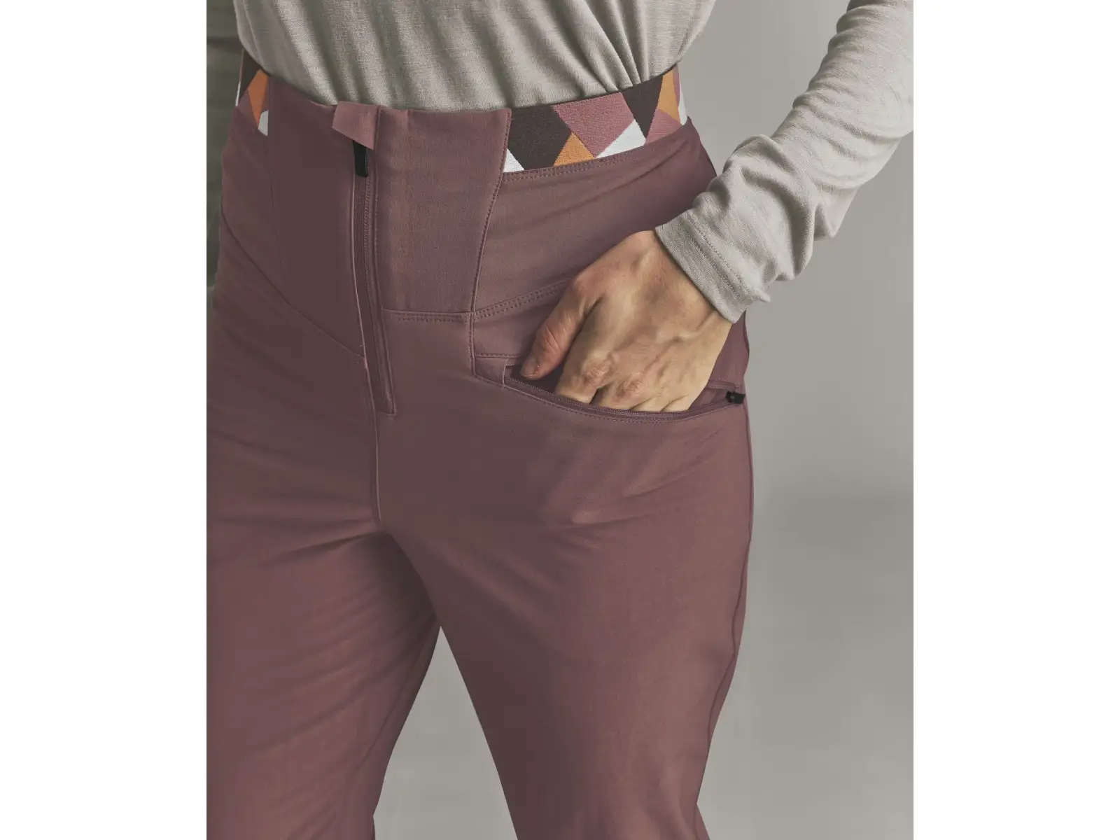 Ortovox Venet Softshell Stretch Pants dámské softshellové kalhoty Chestnut