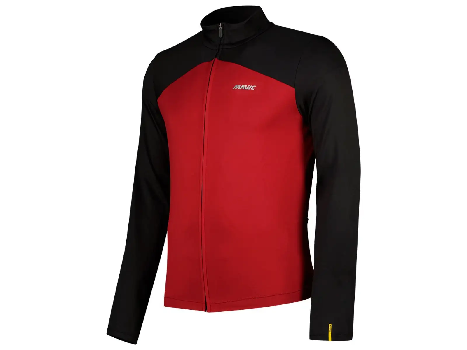 Mavic Cosmic Thermo pánský dres dlouhý rukáv Thermo Black/Biking Red