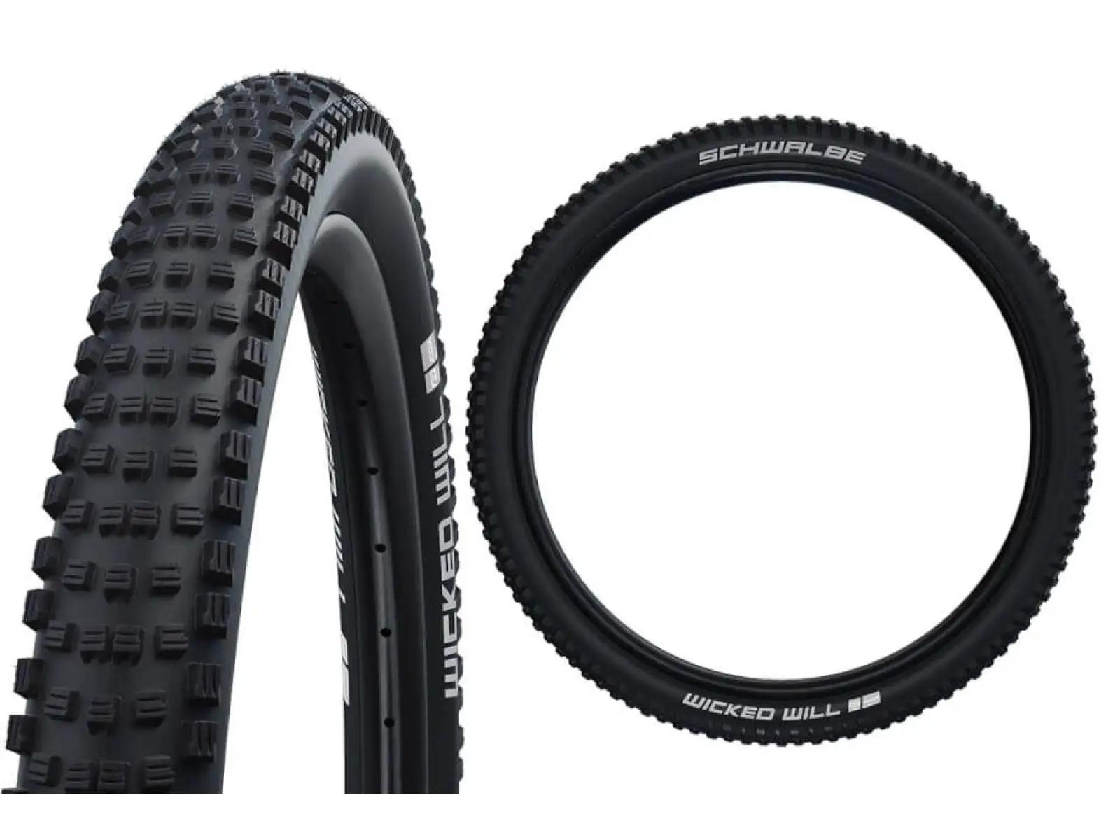 Schwalbe Wicked Will Addix Performance 29x2,60" E-50 MTB plášť kevlar černá