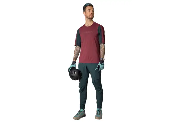 Dynafit Ride pánský dres krátký rukáv Burgundy