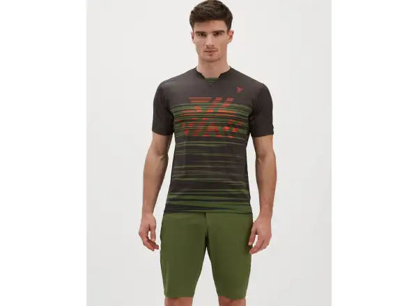 Silvini Gallo pánský dres krátký rukáv Garden/Olive