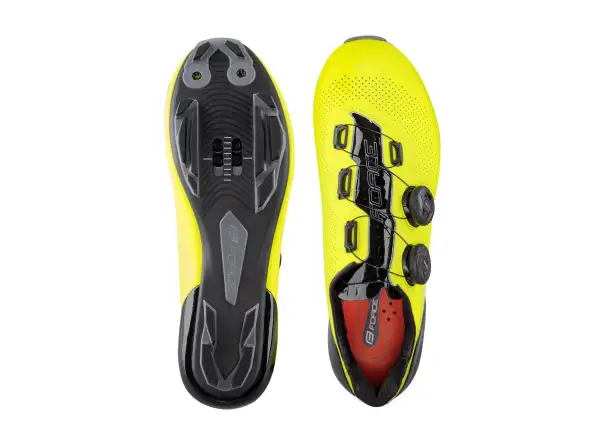 Force Warrior Carbon MTB pánské tretry Fluo