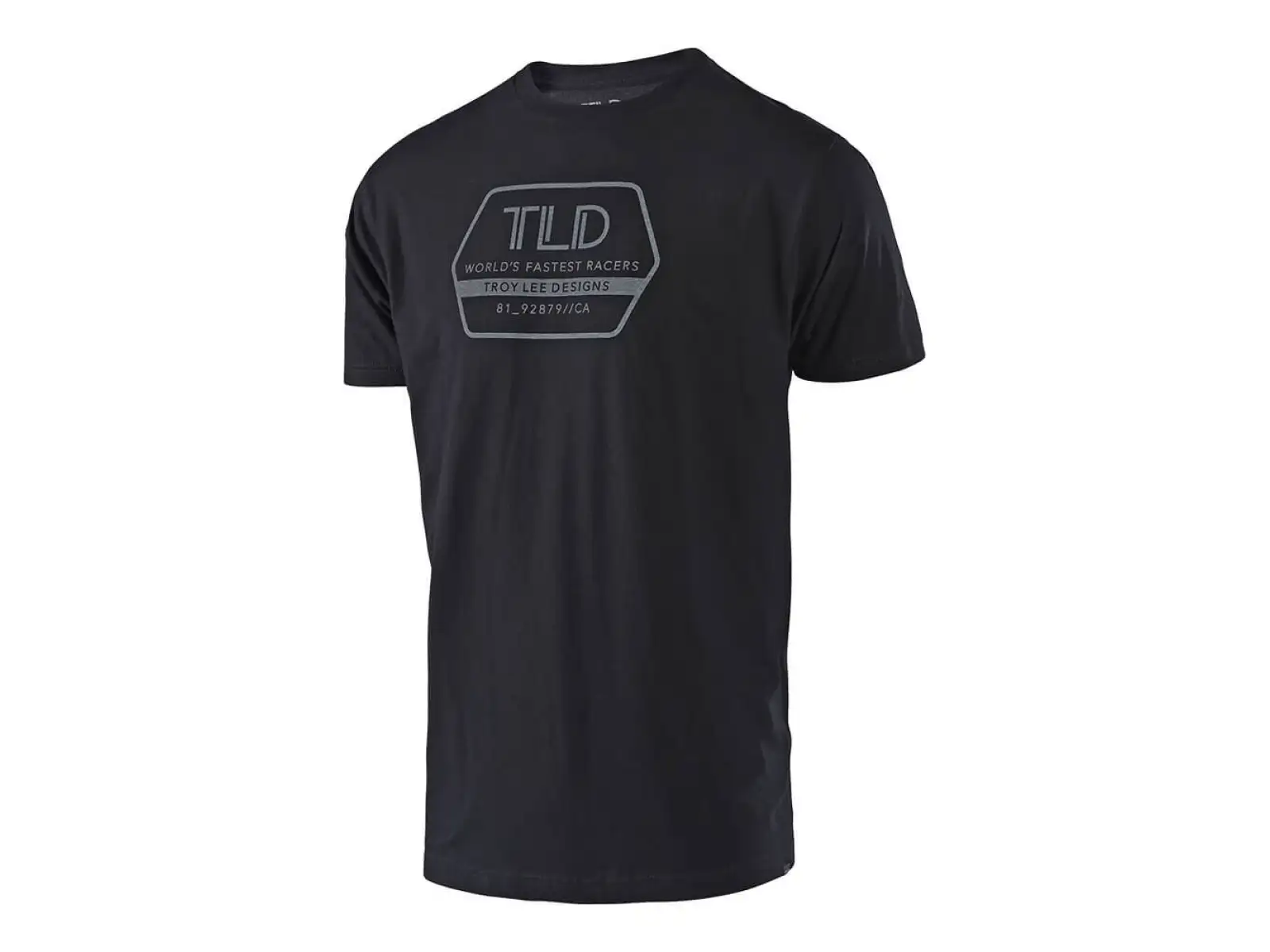 Troy Lee Designs Factory Tee pánské tričko krátký rukáv Black