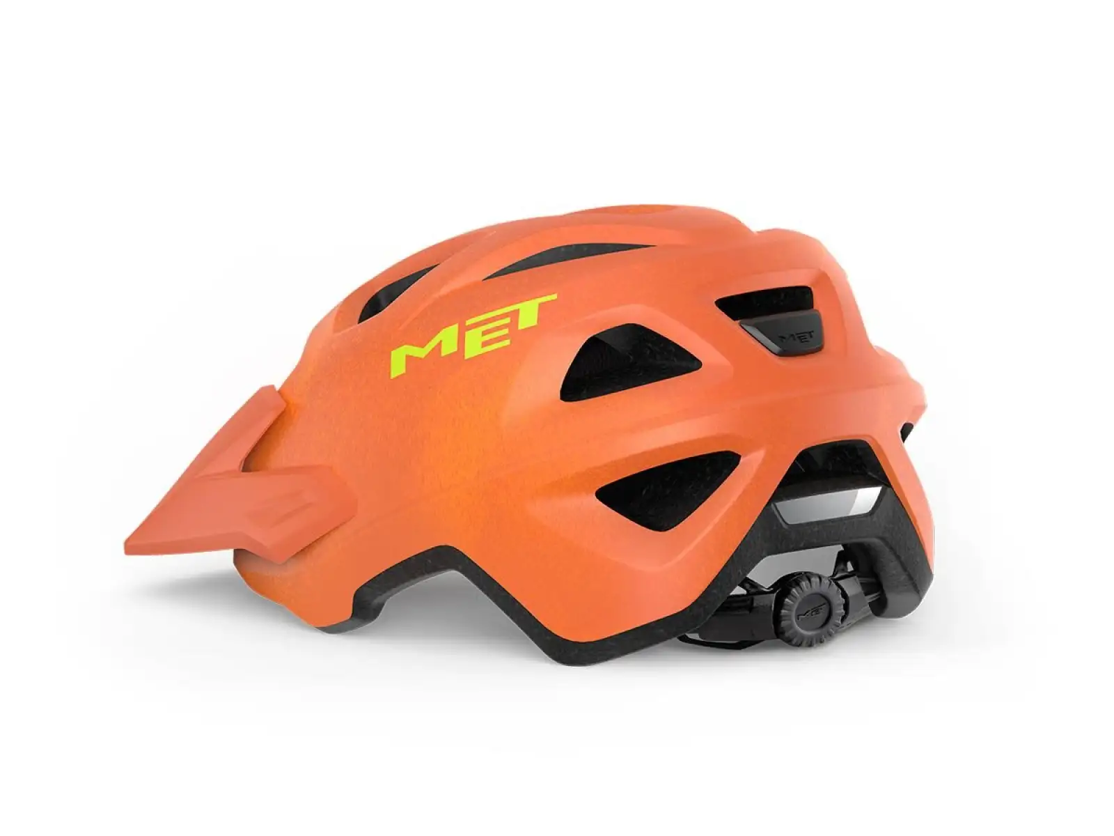 MET Eldar cyklistická přilba oranžová matná vel. UNI