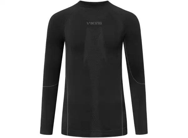 Viking Eiger pánské spodní triko s dlouhým rukávem černá