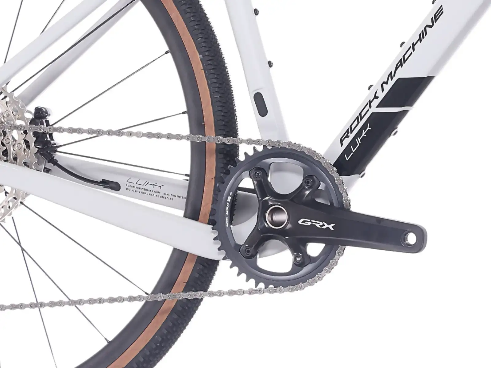 Rock Machine Lukk CR 90 gravel kolo Matte Limerock Grey
