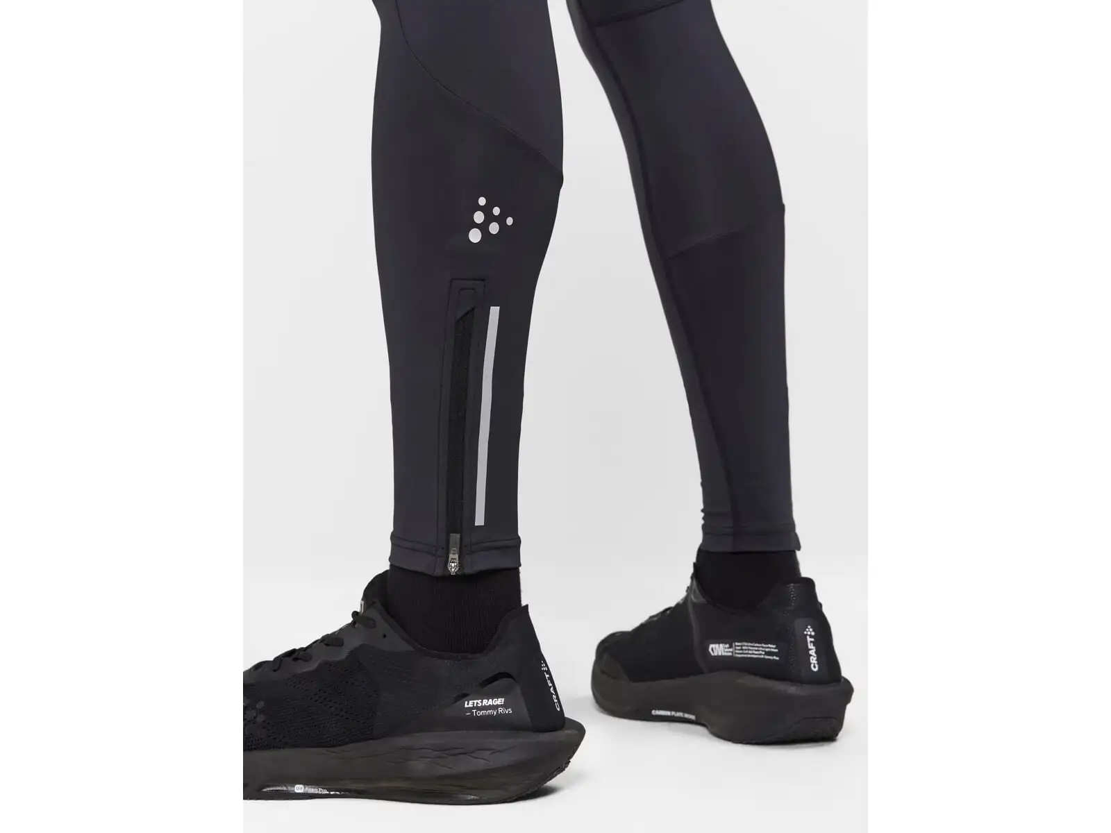Craft ADV Essence Zip 2 pánské běžecké kalhoty černá