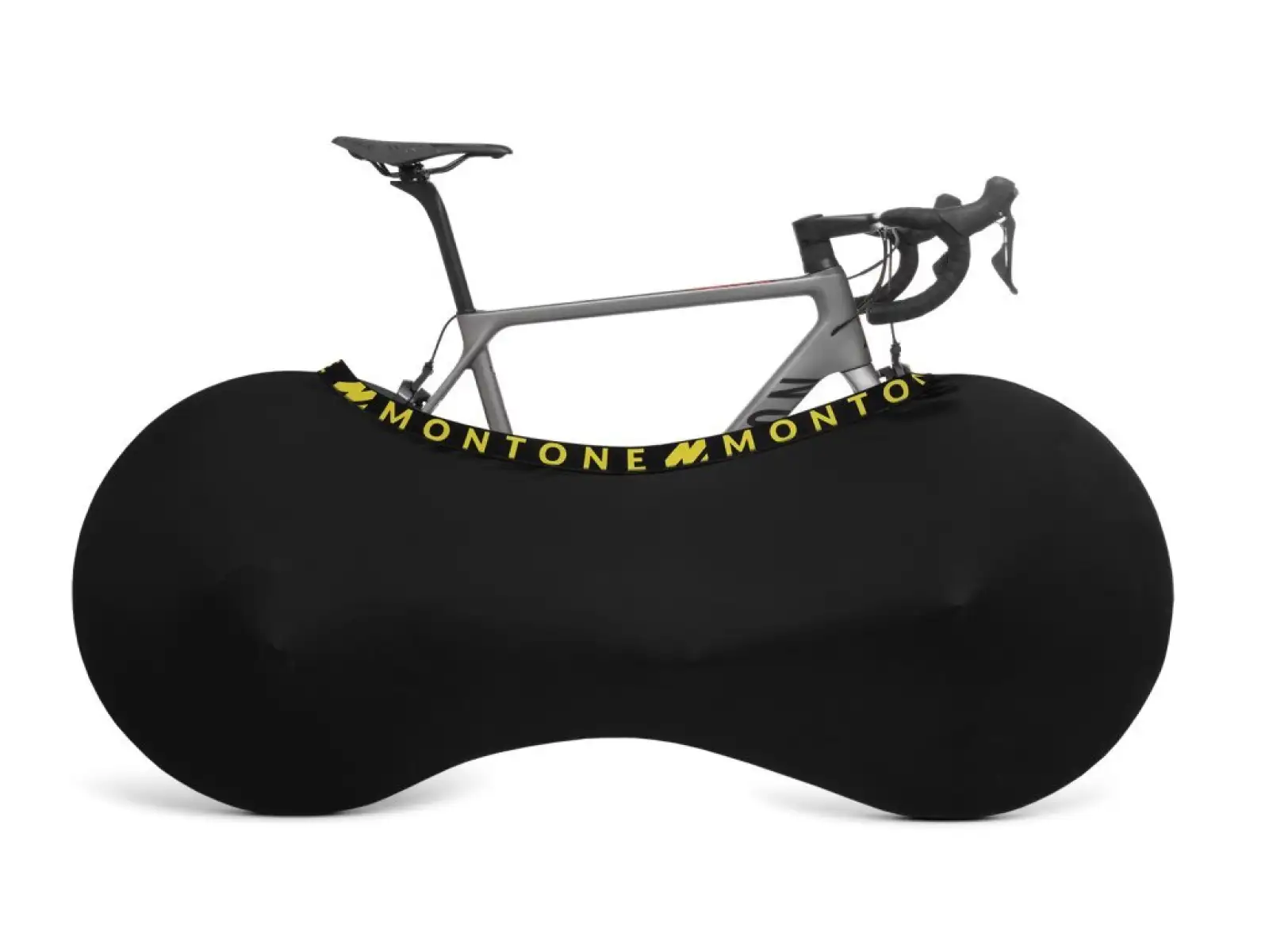 Montone bike mKayak obal na kolo pro vnitřní použití černá/žlutá