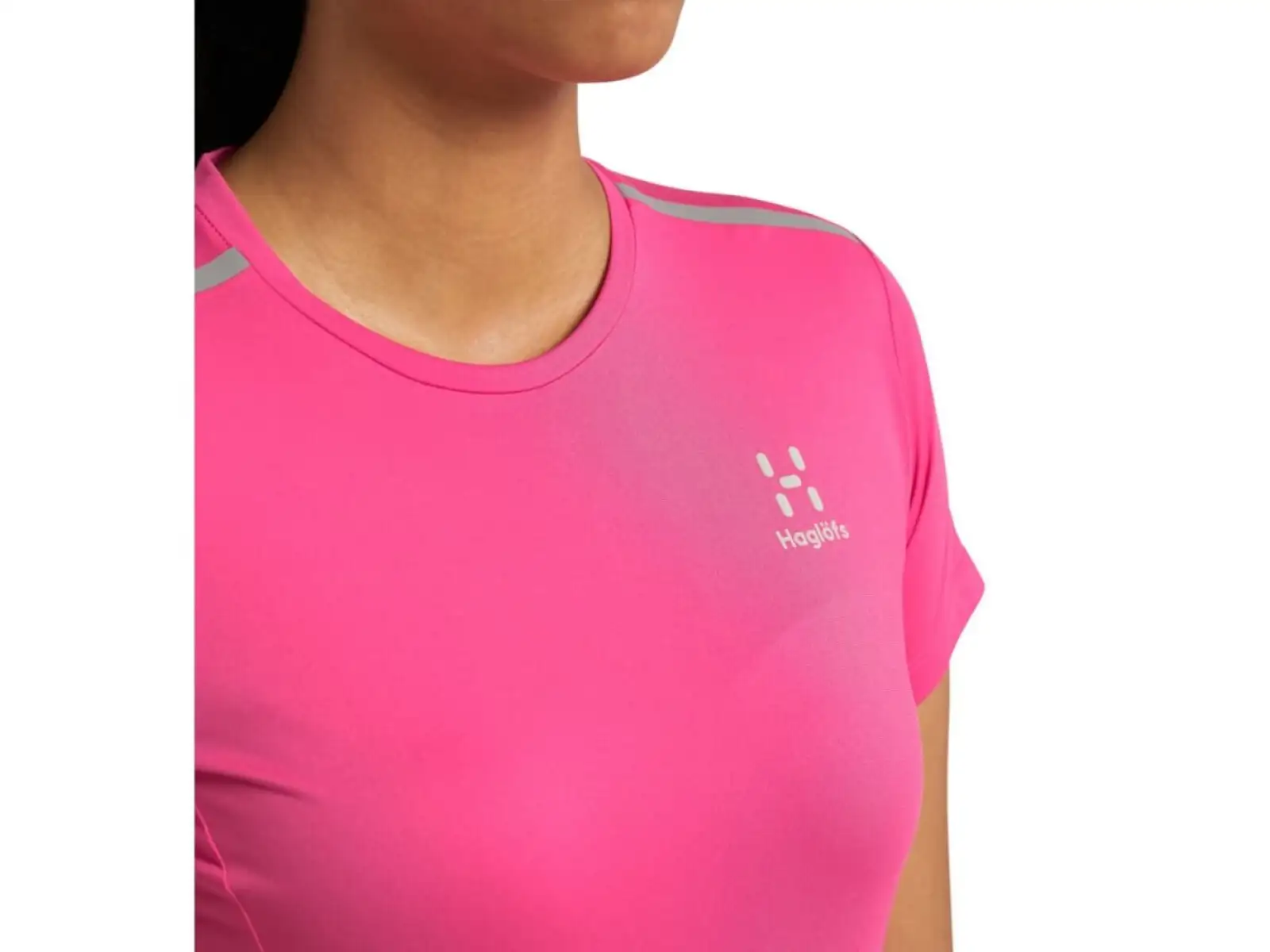 Haglöfs L.I.M Tech dámské tričko krátký rukáv růžová