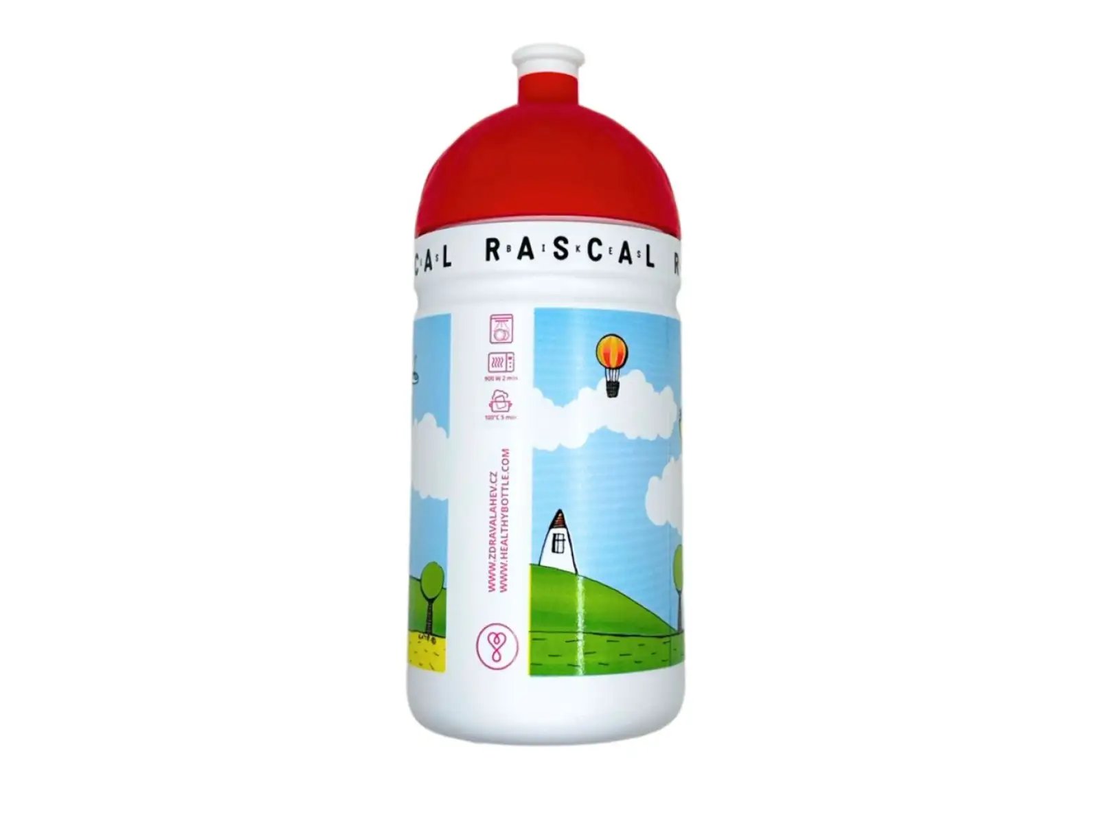 Rascal dětská láhev 0,5 l červená