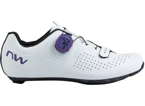 Northwave Storm Carbon dámské silniční tretry White/Dark Purple
