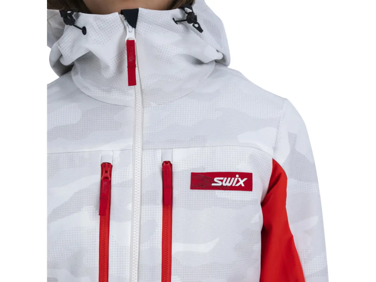 Swix Surmount softshield dámská bunda Bright white