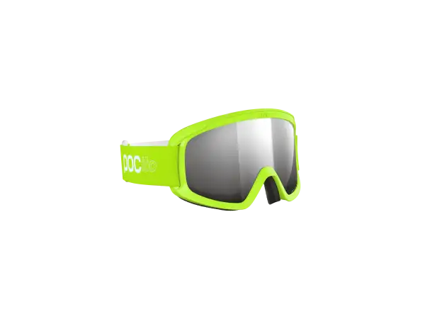 POC POCito Opsin dětské lyžařské brýle Fluorescent Yellow/Green/Partly Sunny Silver
