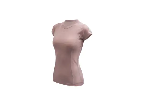 Sensor Merino Air dámské triko krátký rukáv Dusty Pink