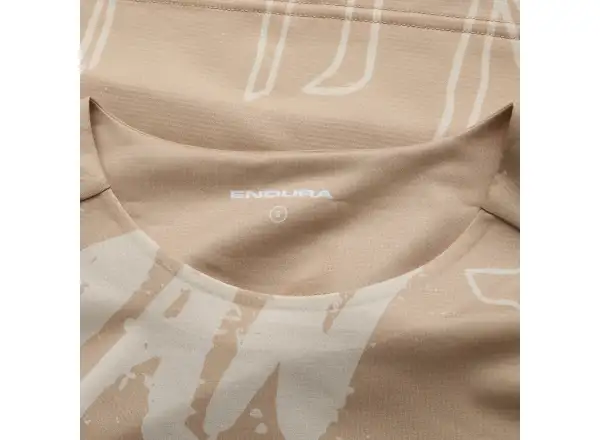 Endura SingleTrack Print Tee BSA dámský dres krátký rukáv Brown