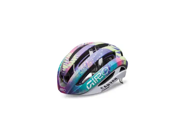 Giro Aries Spherical přilba Mat White/Black Canyon/SRAM