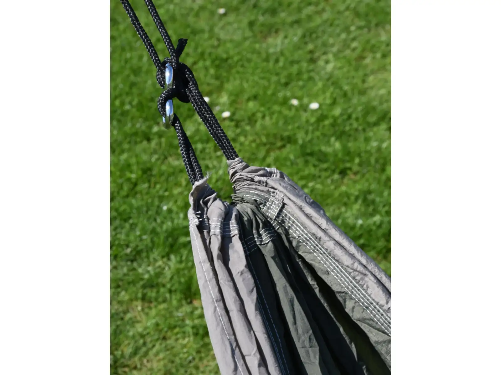 Cattara hamaka nylon zeleno-hnědá