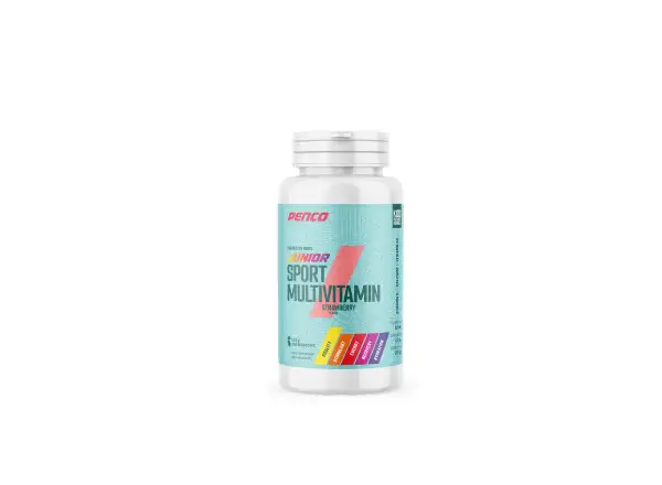 Penco Junior Sport Multivitamin jahoda 150 tbl.