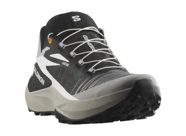 Salomon Genesis pánská běžecká obuv Black/Alloy/Turmeric