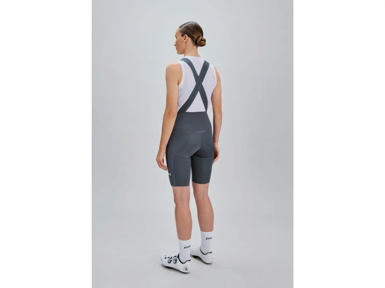 POC Raceday dámské kraťasy s vložkou a laclem Sylvanite Grey