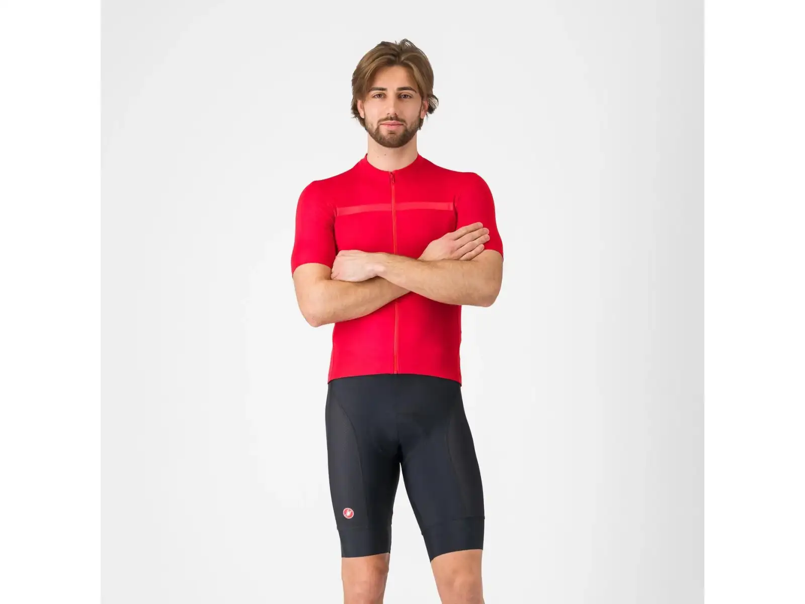 Castelli Competizione 2 pánské kraťasy s vložku a laclem Black