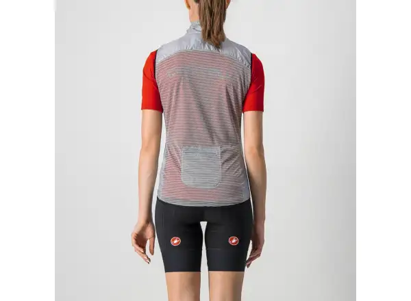 Castelli Aria dámská vesta Silver Gray