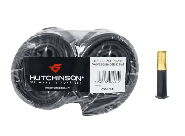 Hutchinson Standard MTB duše 26x1,70-2,35" autoventil 40 mm 2 kusy AV - autoventil