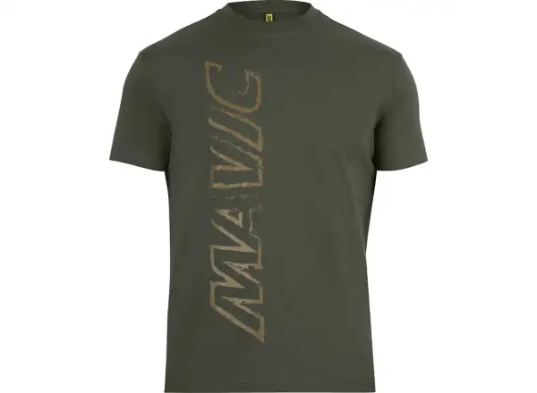 Mavic Corporate Vertical pánské triko krátký rukáv Army Green