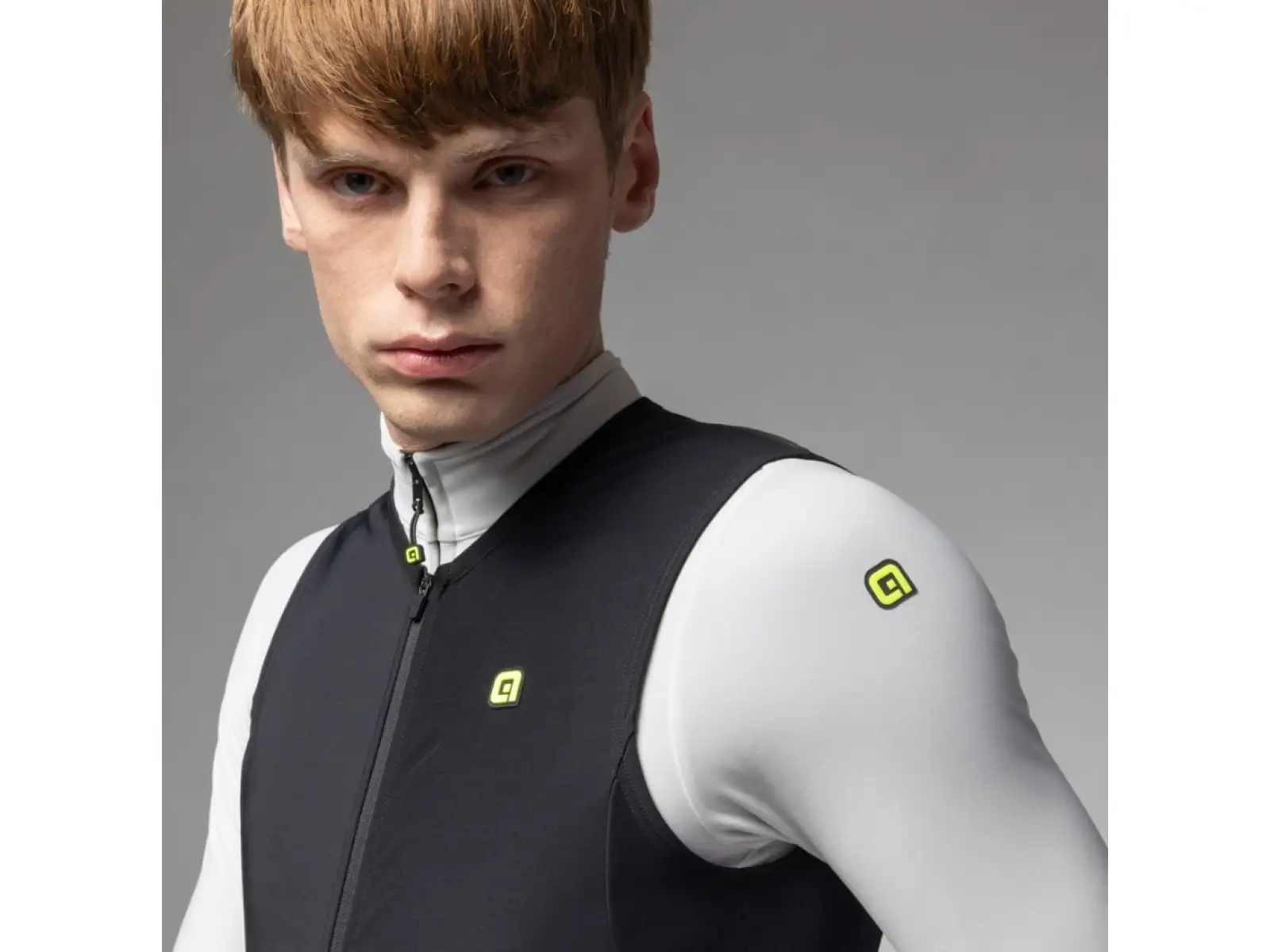Alé PR-E Thermo 2.0 pánská cyklistická vesta Black