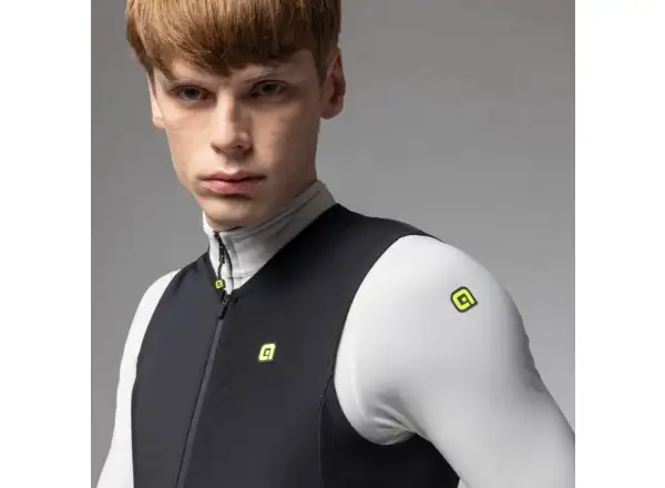 Alé PR-E Thermo 2.0 pánská cyklistická vesta Black