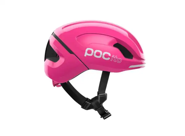 POC POCito Omne MIPS dětská přilba Fluorescent Pink