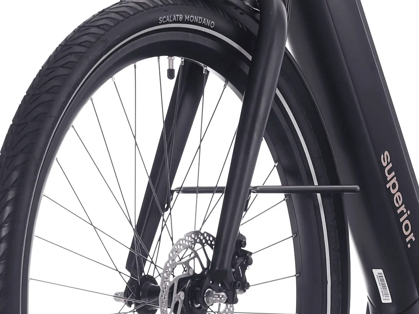 Superior eWAY 5.9 městskí elektrokolo Matte Black