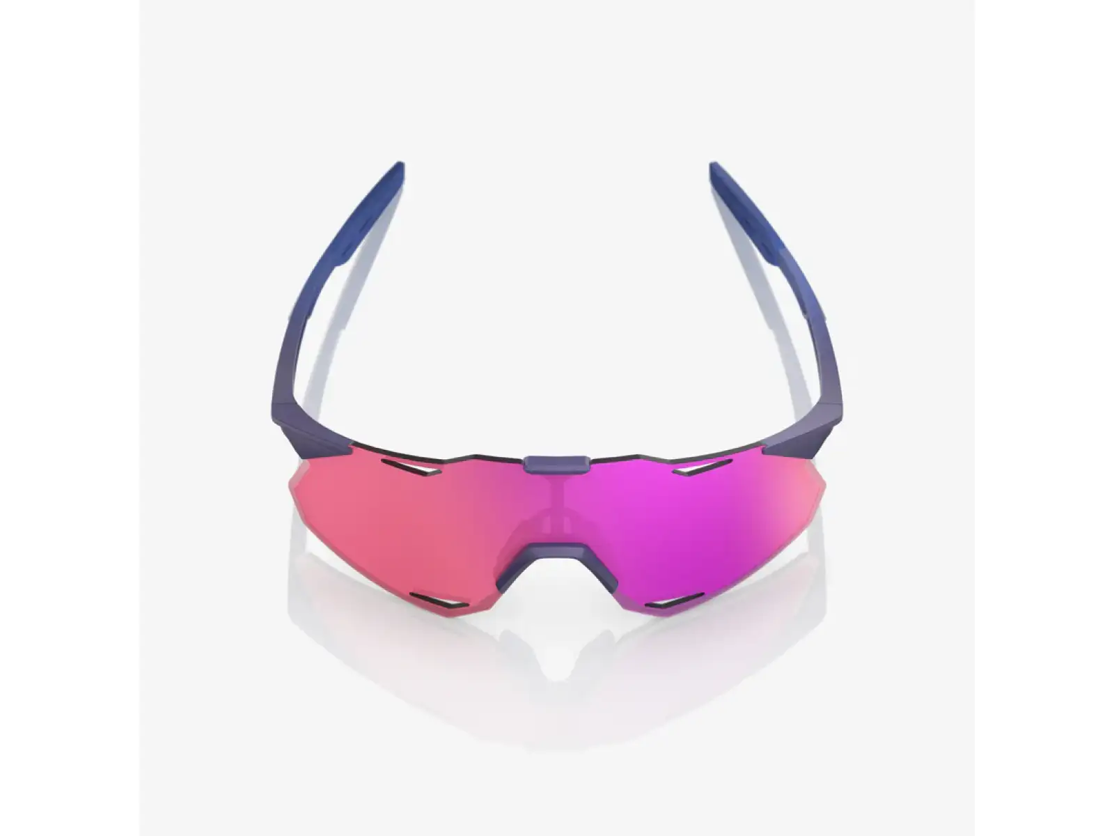 100% Hypercraft XS brýle Satin Storm Metallic/Purple Multilayer Mirror