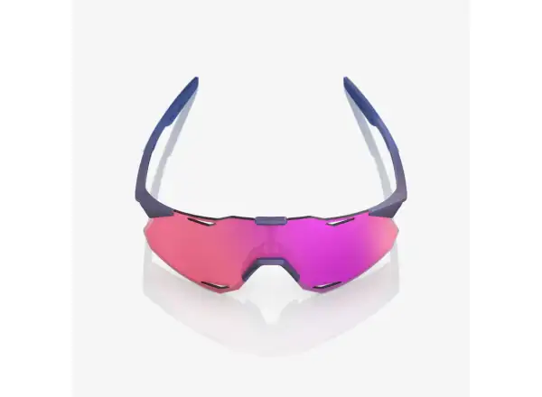100% Hypercraft XS brýle Satin Storm Metallic/Purple Multilayer Mirror