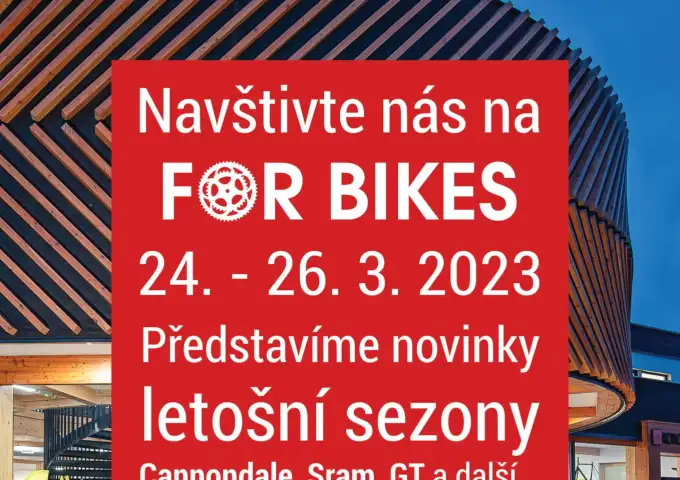 Navštivte nás na For Bikes 2023