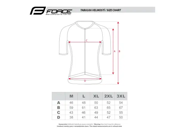 Force Script pánský dres krátký rukáv modrá