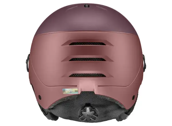 Uvex Wanted Visor lyžařská helma bramble/antique rose