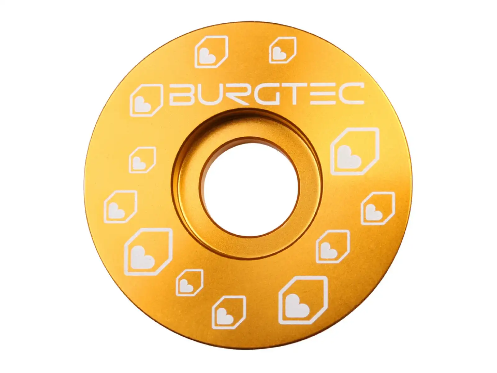 Burgtec Top Cap zátka hlavového složení Bullion Gold