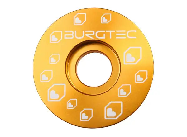 Burgtec Top Cap zátka hlavového složení Bullion Gold