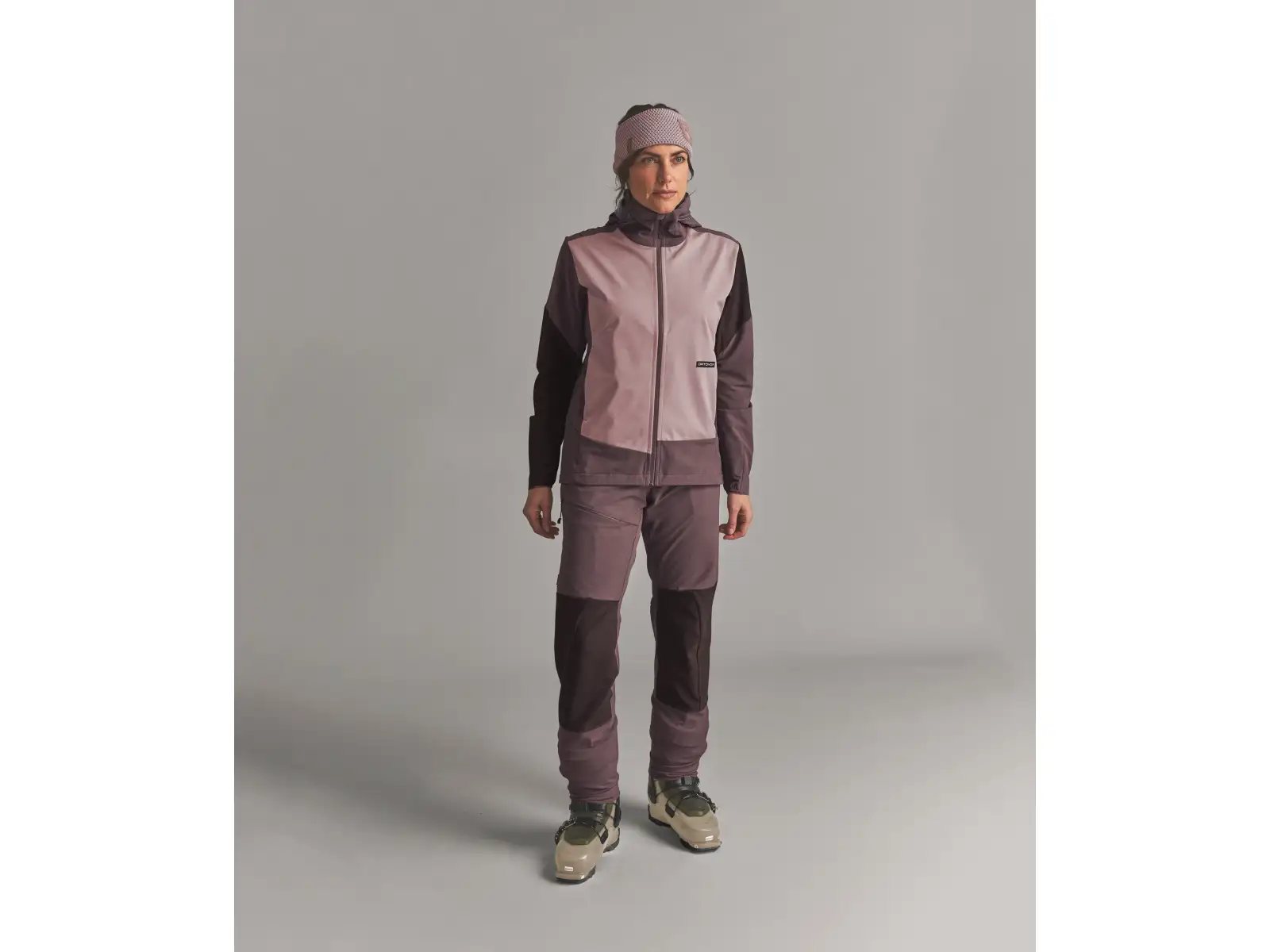 Ortovox Ortler Softshell Plus Jacket dámská softshellová bunda Chestnut