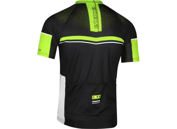 Etape Maestro pánský dres černá/žlutá fluo