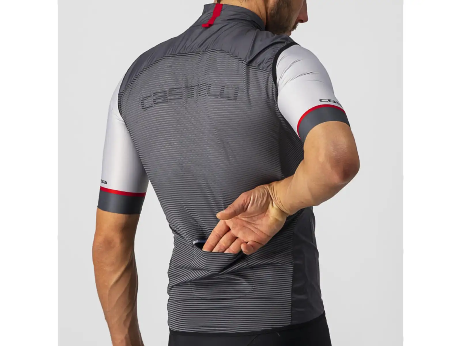 Castelli Aria pánská vesta Dark Grey