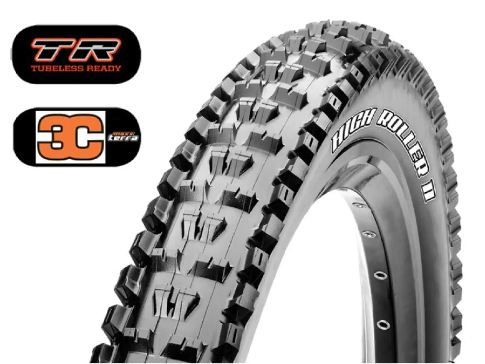 Maxxis High Roller II 3C Maxx Terra EXO TR plášť kevlar 26x2,30"