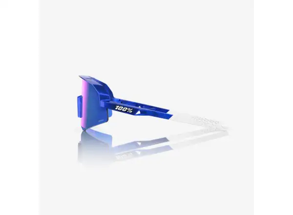 100% Slendale SL brýle RBH Gloss Blue Holographic/HiPER Royal Blue Mirror Lens