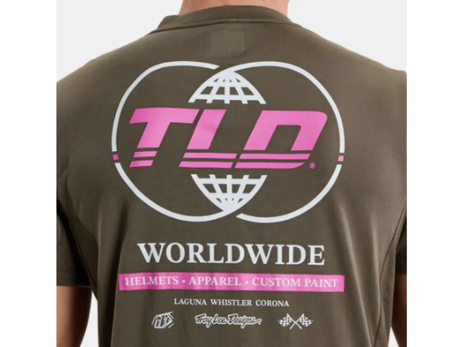 Troy Lee Designs Skyline Ride Tee pánský dres krátký rukáv Worldwide Caper