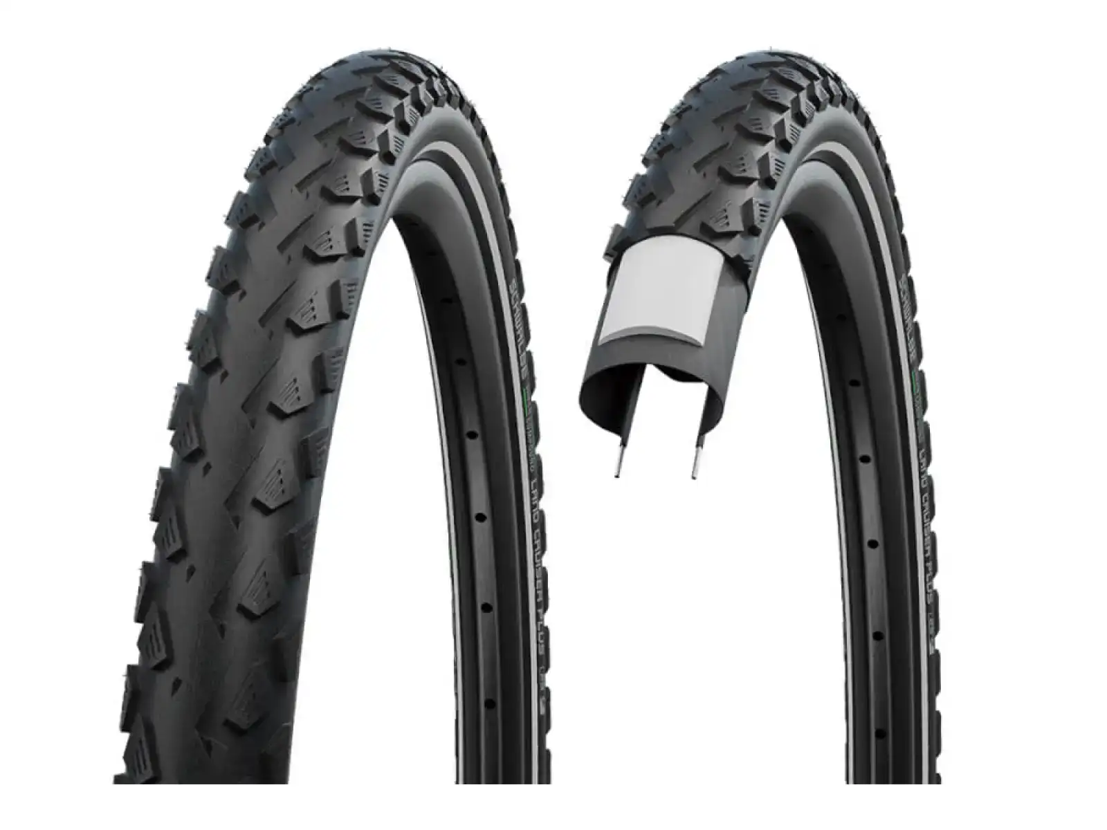 Schwalbe Land Cruiser Plus E25 trekingový plášť drát Reflex 47-622 - Z KOLA