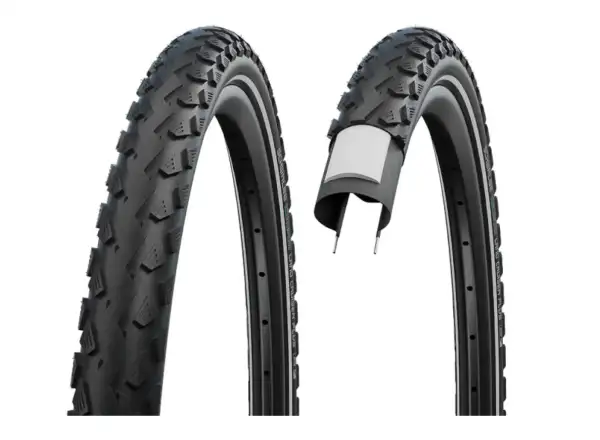 Schwalbe Land Cruiser Plus E25 trekingový plášť drát Reflex 47-622 - Z KOLA