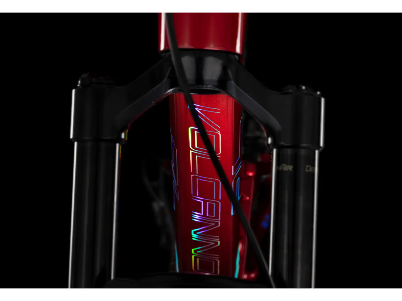 4Ever Volcanno Vesuv celoodpružené horské kolo Flame Red/Hologram