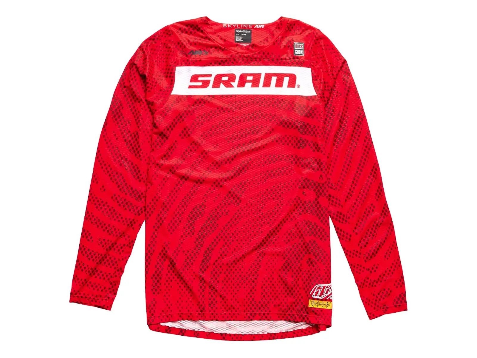 Troy Lee Designs Skyline Air SRAM pánský dres dlouhý rukáv Fiery Red