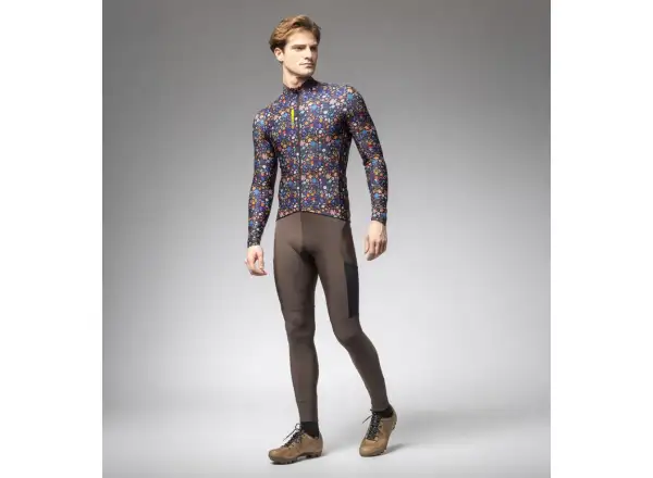 Alé Pragma pánský zateplený dres dlouhý rukáv Flowery
